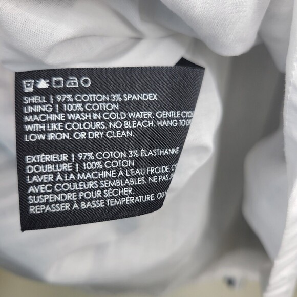 Club Monaco Striped Knee Length Dress Black White Women’s Size 0 Fit And Flare - Picture 13 of 16